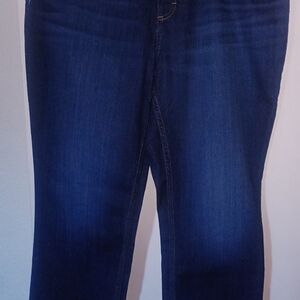 Lee Women's Dark Blue Straight Leg Jeans